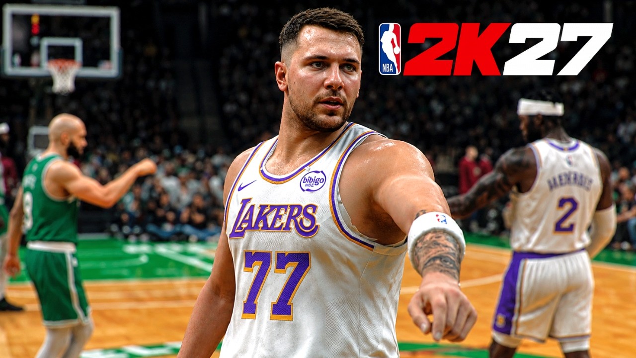 NBA 2K27 | ОБНОВЛЕННЫЕ LAKERS против CELTICS | УЛЬТРАреалистичный геймплей