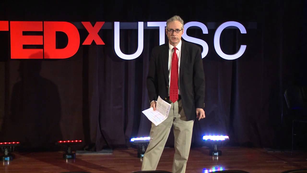 Reading poetry in the age of anxiety - the only way to live: Garry Leonard at TEDxUTSC