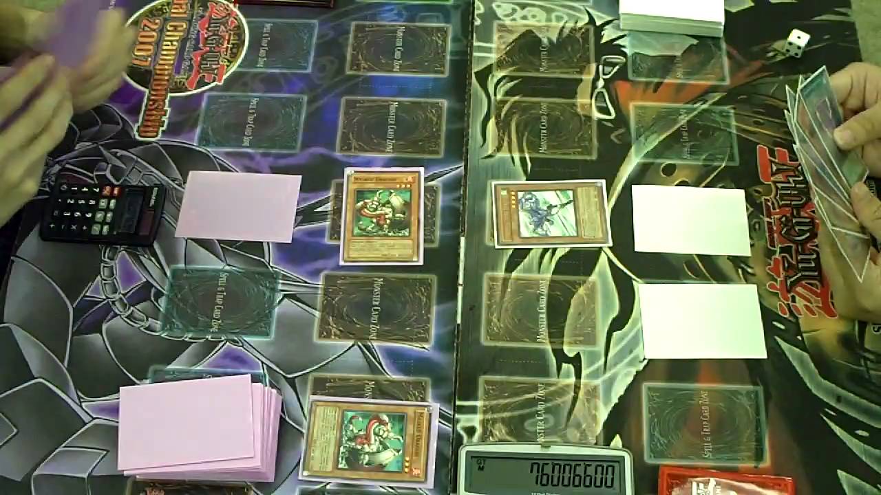 Yugioh Duel - Cyberdarks vs Evil Heroes - Game 1