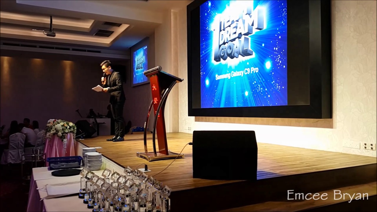 Emcee Bryan Samsung Appreciation Night 2017 Bilingual Emcee / Emcee Melaka