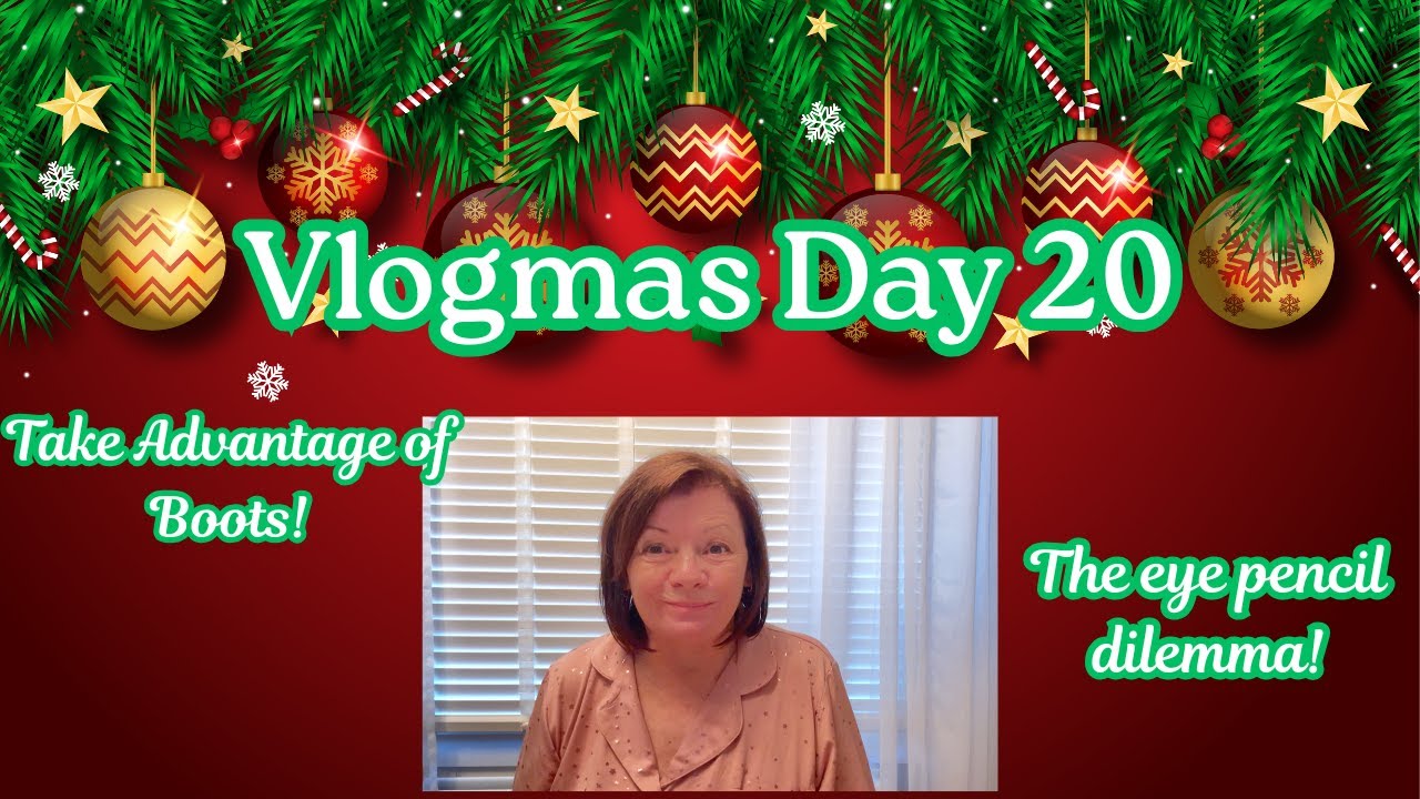 Vlogmas Day 20 / Shopping Hauls / The Eye Pencil Dilemma / Saving Money With Boots Advantage Card.