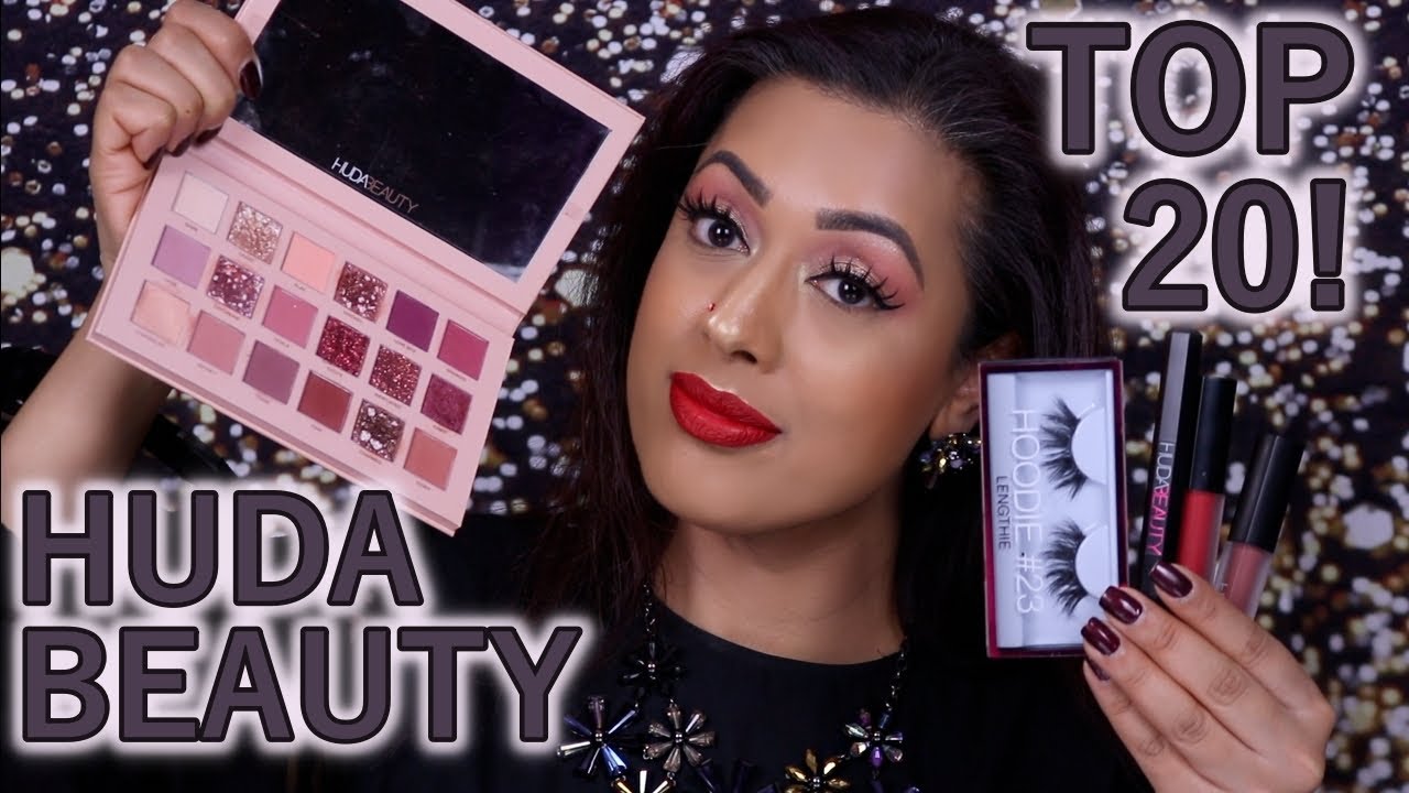 My TOP 20 Favourite HUDA BEAUTY Products!