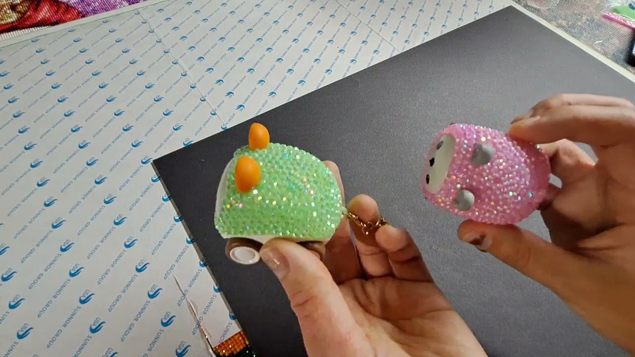 Diamond painting: mes produits terminer de juin 2022 😀🥰❣️. #diamondpainting