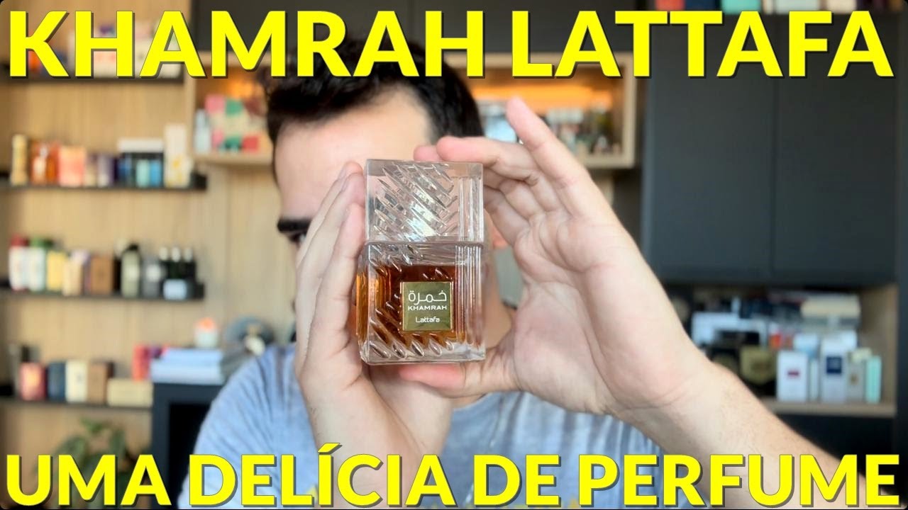 KHAMRAH Lattafa - O Perfume Árabe Que Vai Te Fazer Salivar!!!