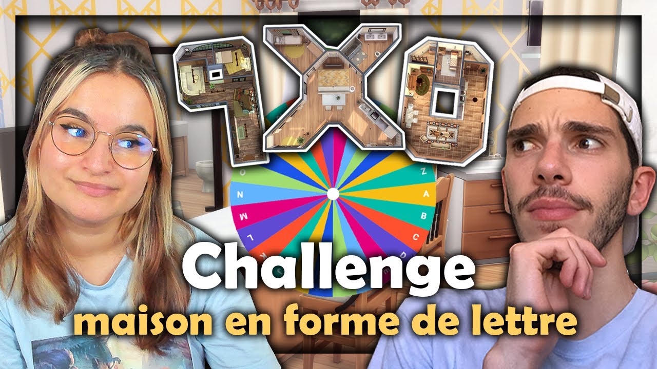 ☾ Challenge maison en forme de lettre ft. @Dabentoler - Sims 4 ☽