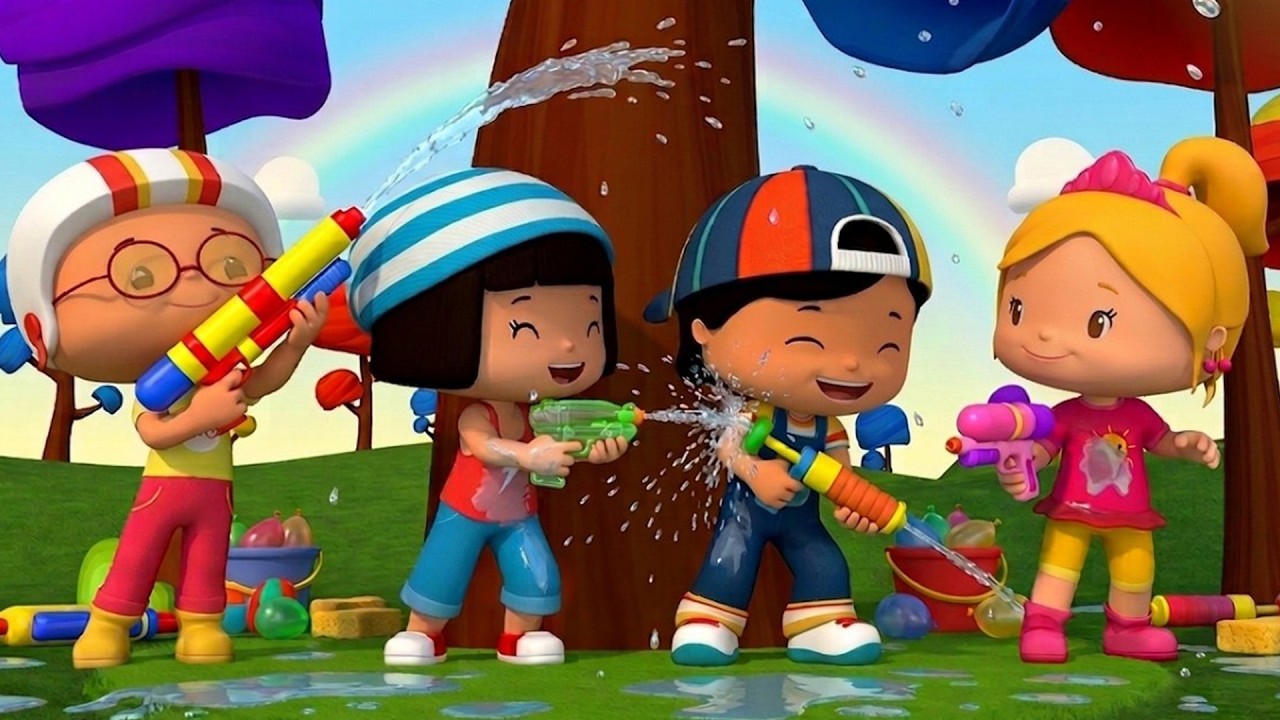 Pepee ve Arkadaşlarının Su Savaşı 💧💦 #pepee  #&ccedil;izgifilm