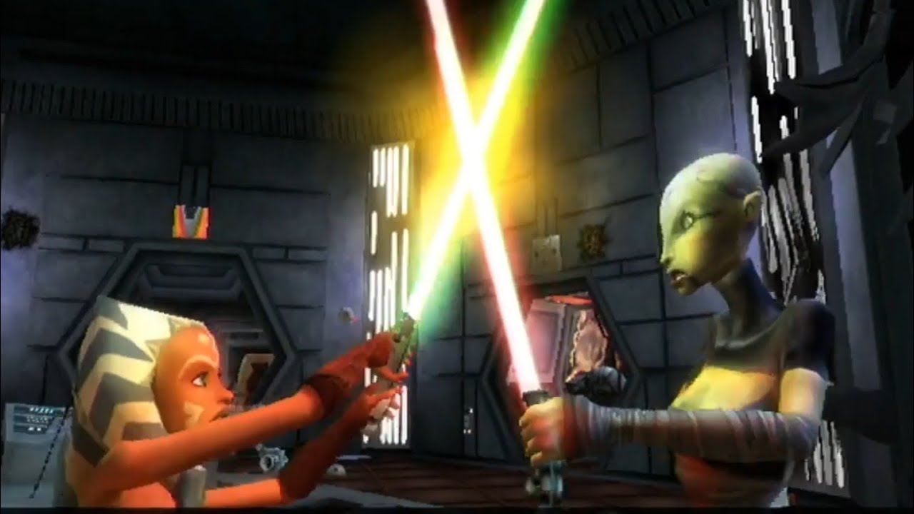 Ventress Vs Ahsoka (Clone Wars Lightsaber Duels)