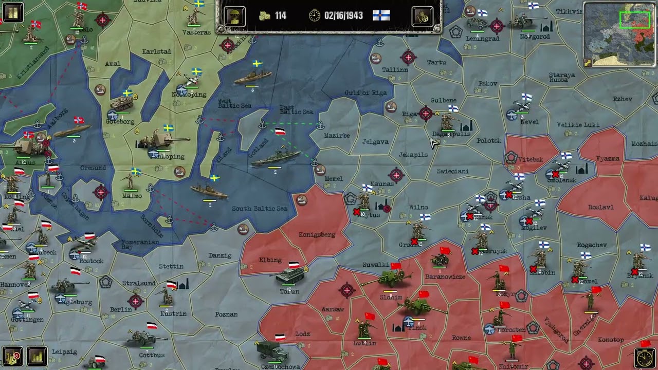Strategy & Tactics Sandbox WW2. Finland (#3)