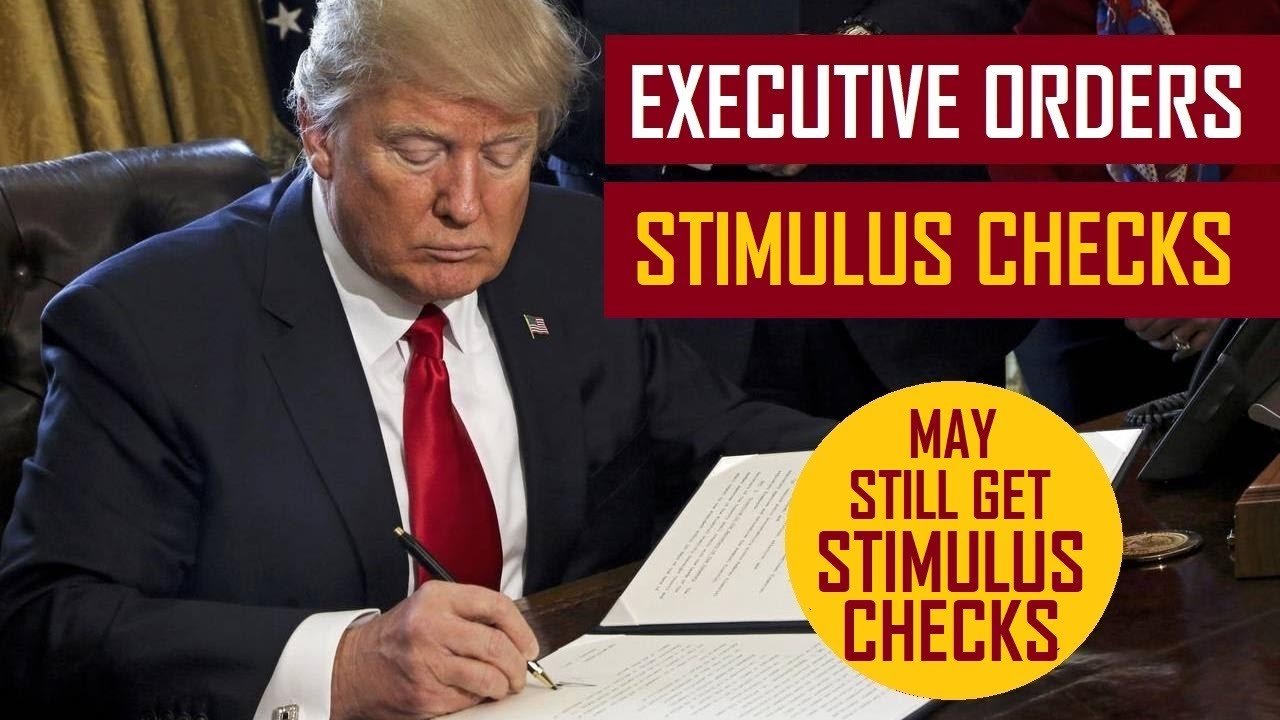 WE CAN STILL GET A STIMULUS CHACKS AUG 9 2020