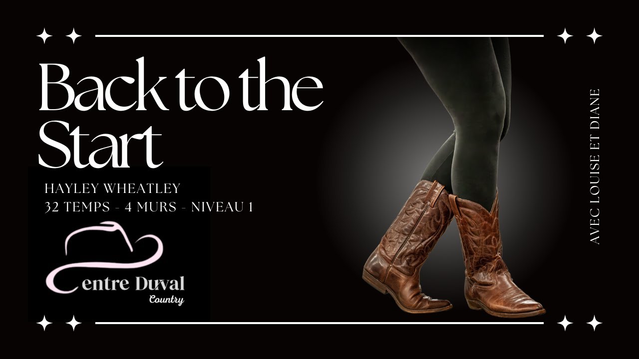Back To The Start - Line Dance (Centre Duval)