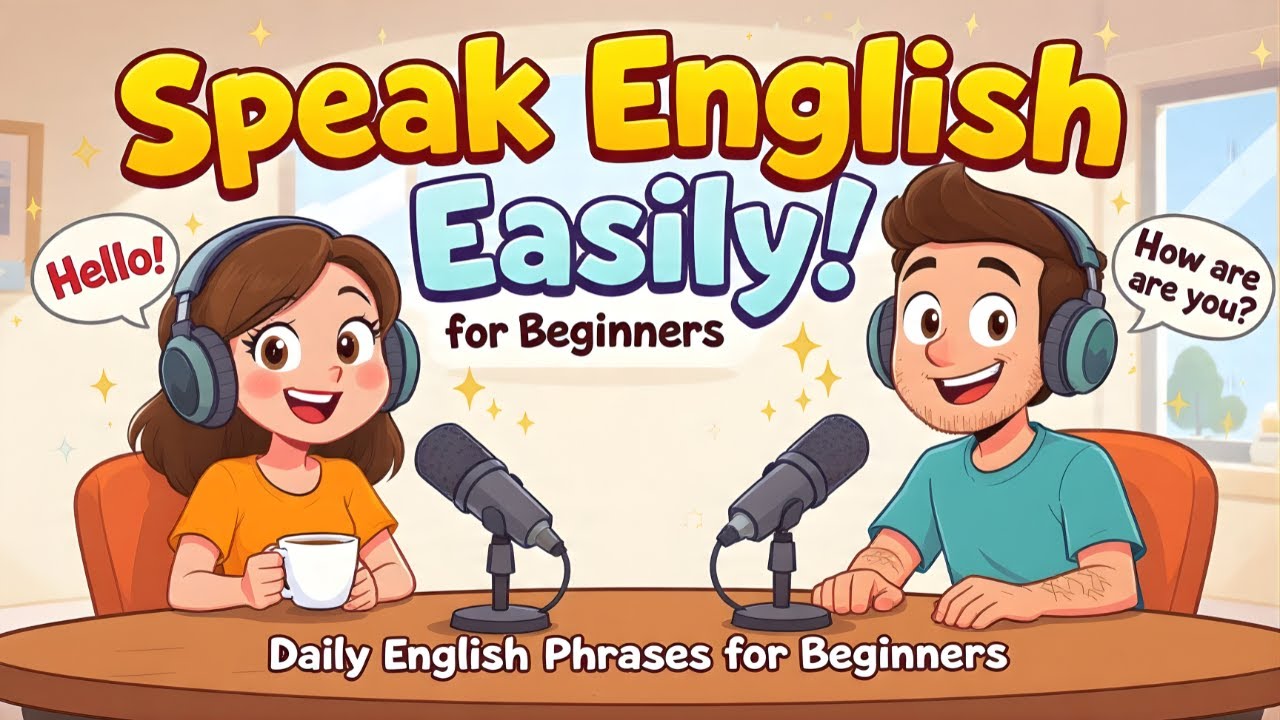 Essential English Conversations for Beginners | Key Phrases & Daily Greetings | Easy English Podcast