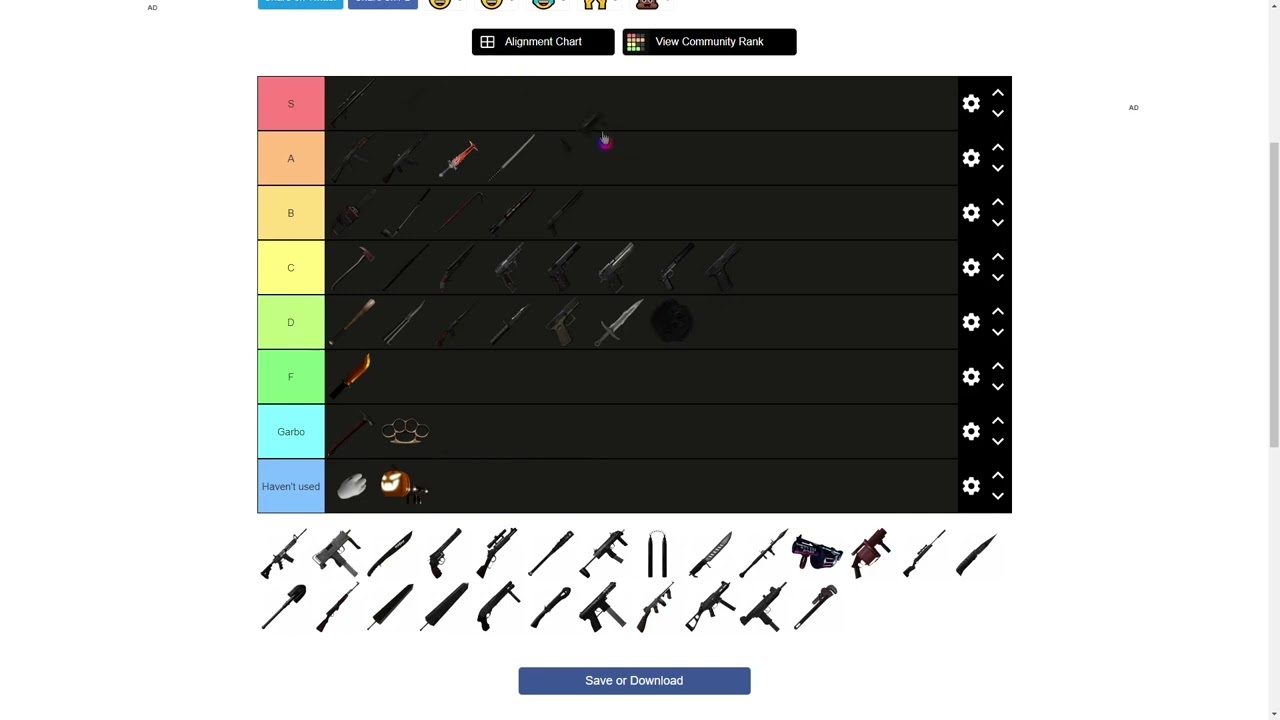 Tier list criminality 1.5V