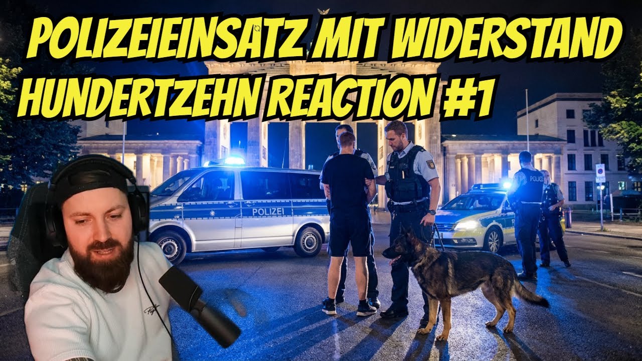 🚓POLIZEIEINSATZ MIT WIDERSTAND | HUNDERTZEHN REACTION | XTHEVIVA | STREAMHIGHLIGHT TWITCHTV