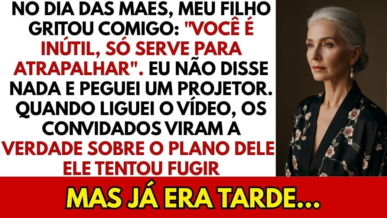 Meu filho me humilhou no Dia das Mães: 