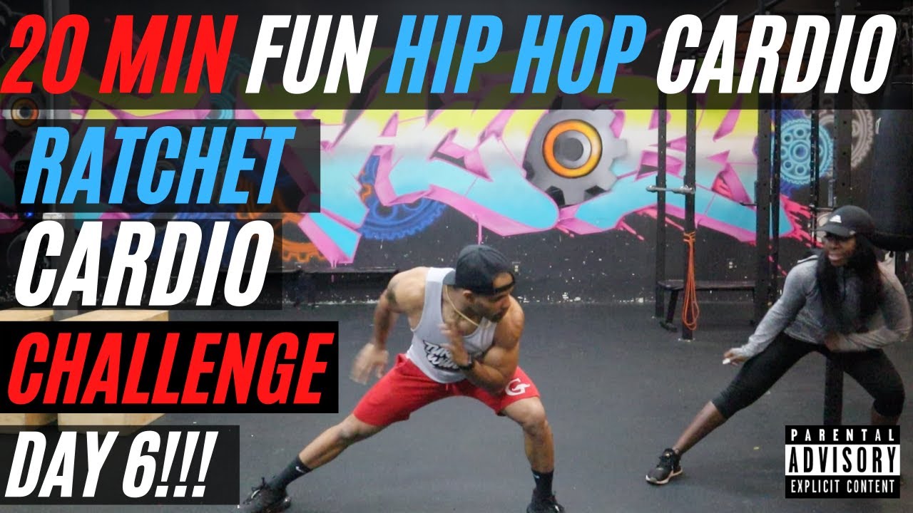 20 Minute Fun Hip Hop Cardio // Ratchet Cardio Challenge Day 6