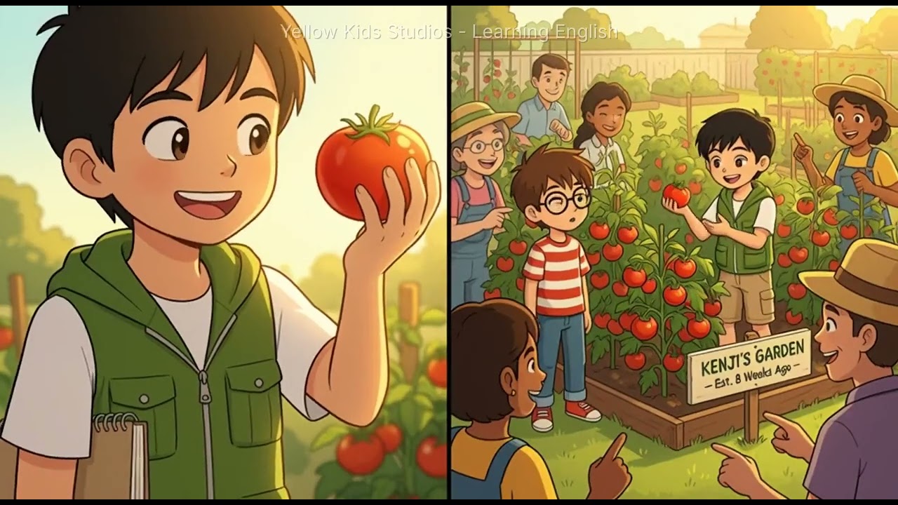 Planting Seeds and Never Quitting | Kids Learn Patience and Hard Work 🌱
