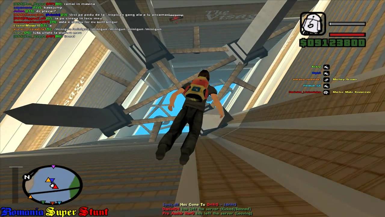 Let's Play Together GTA SA Fun Server #8 (German) (HD) - Base Jump Fail