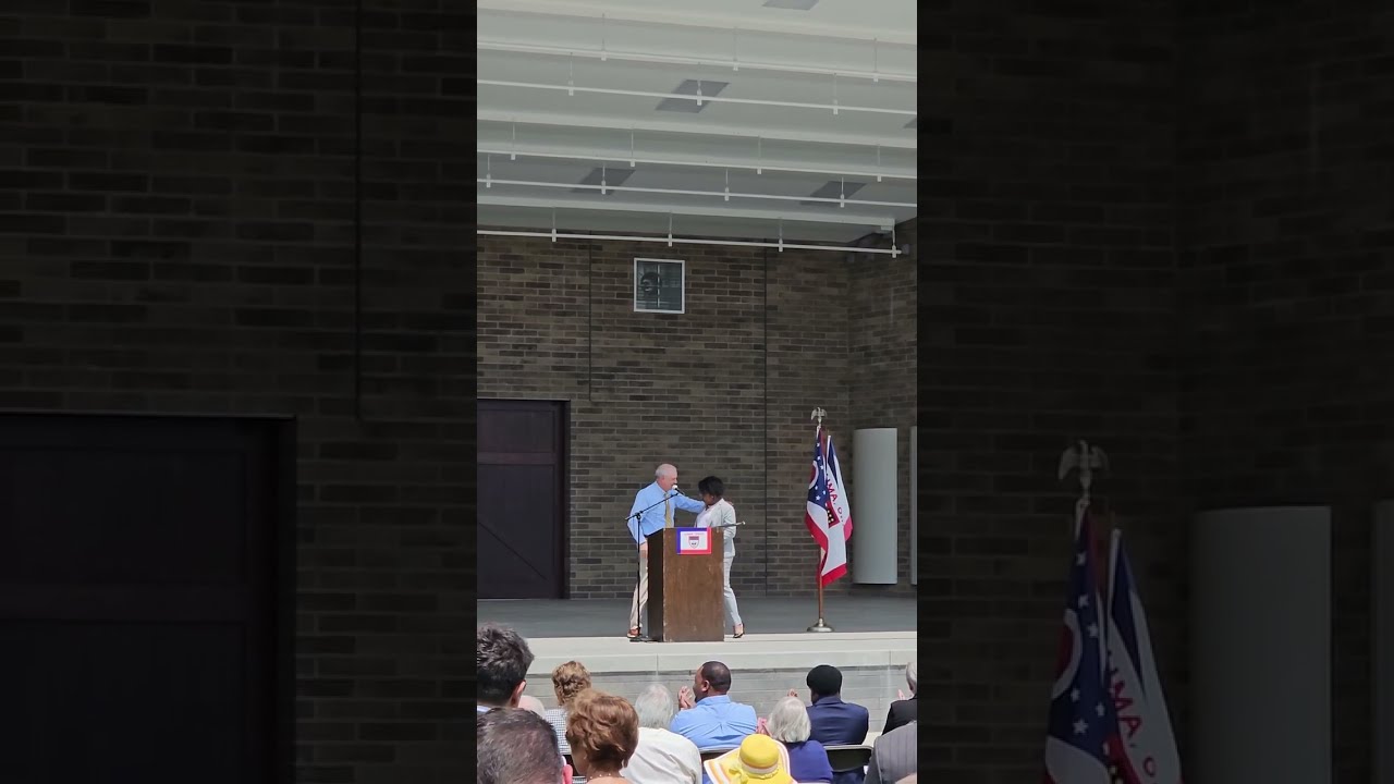Ribbon cutting of the Greater Lima Region Park & Amphitheater- short