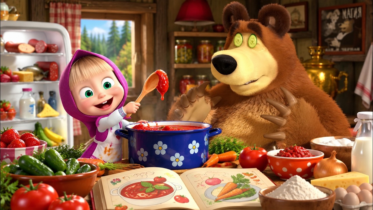 🔴 ПРЯМОЙ ЭФИР! LIVE Маша и Медведь 👱&zwj;♀️🐻 Смотрим ВСЕ серии подряд!🍿 Проведи время с Машей! 💜