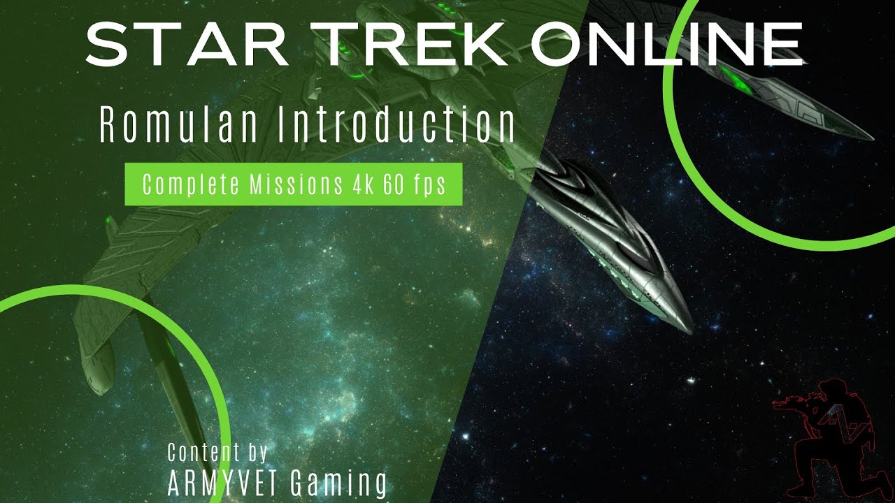 Star Trel Online Romulan Indro Missions Complete 4k 60FPS