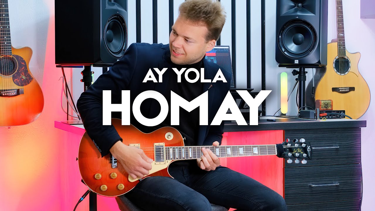 AY YOLA - HOMAY | КАВЕР НА ЭЛЕКТРОГИТАРЕ