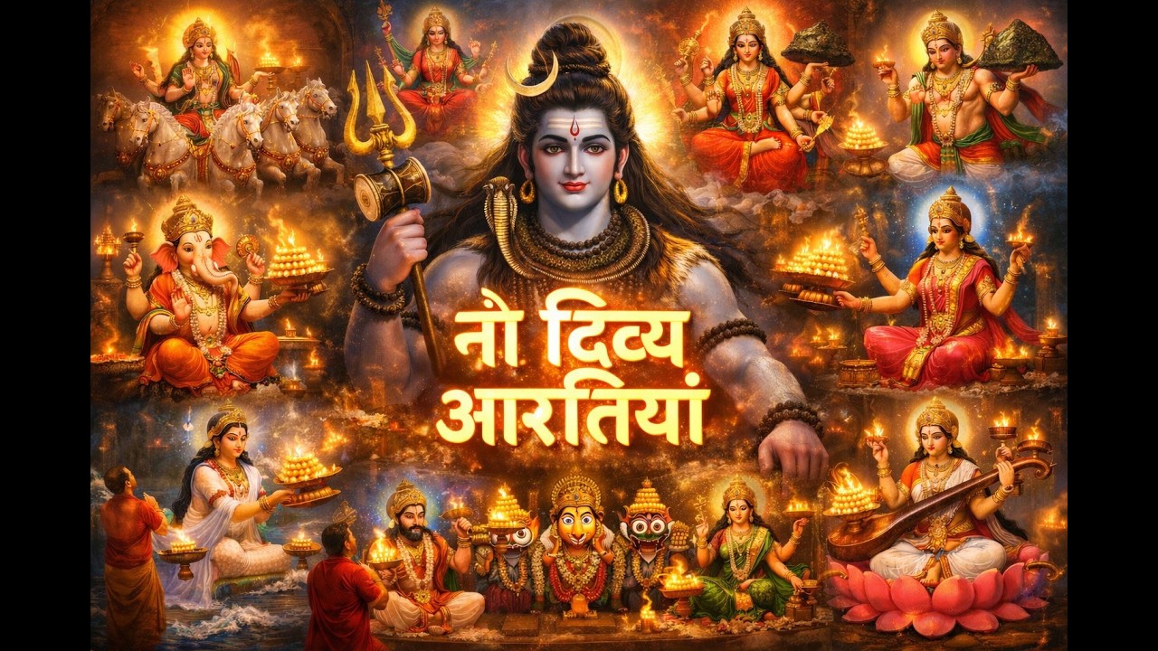 भक्ति से भरी हर सुबह – सभी देवी-देवताओं की दिव्य आरतियाँ एक साथ || Sampoorna Aarti Jukebox 2026