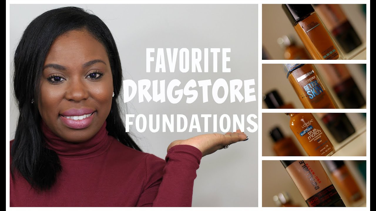 Current Favorite Drugstore Foundations for Darker Skin | Drugstore Series