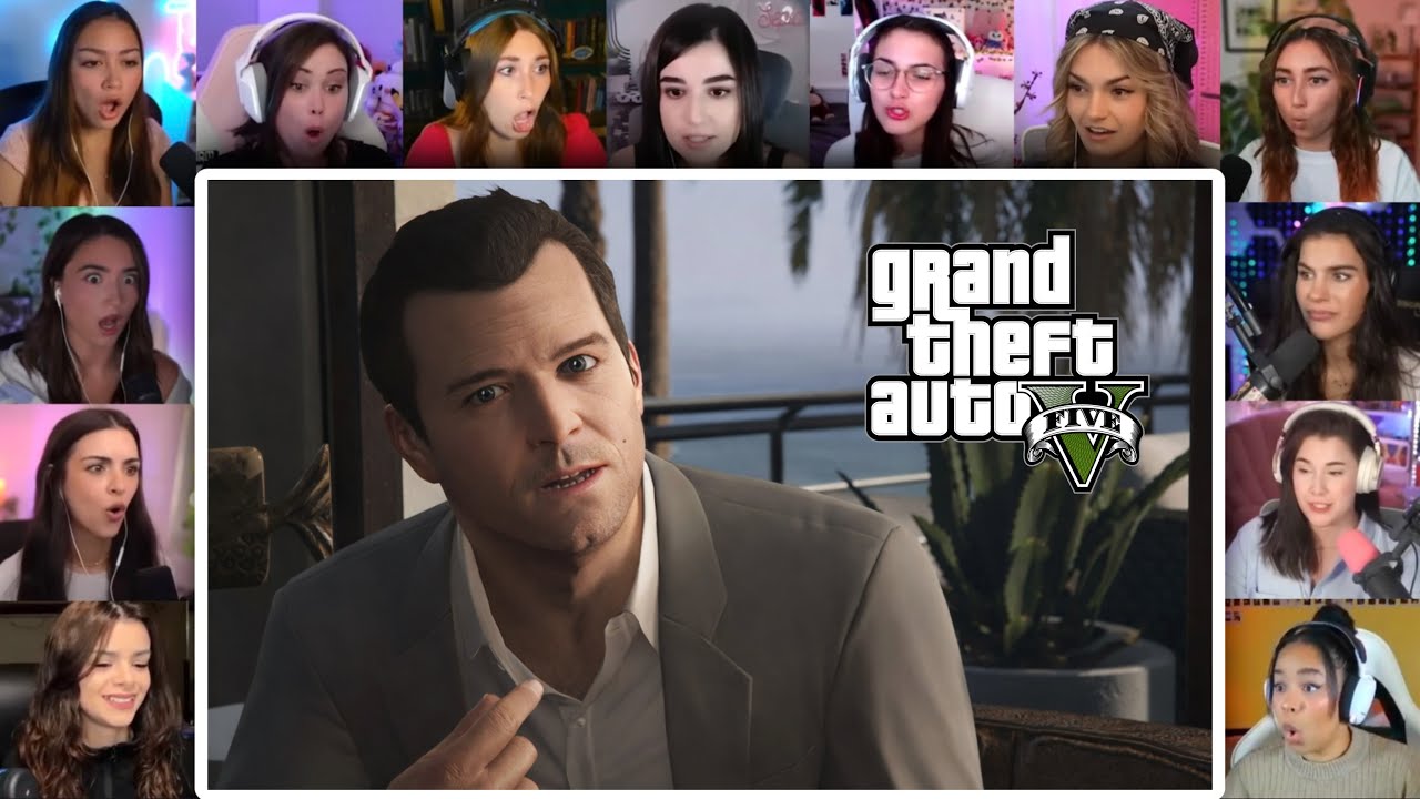 Michael: Therapy Before the Storm | Grand Theft Auto V Reaction Mashup - Part 1