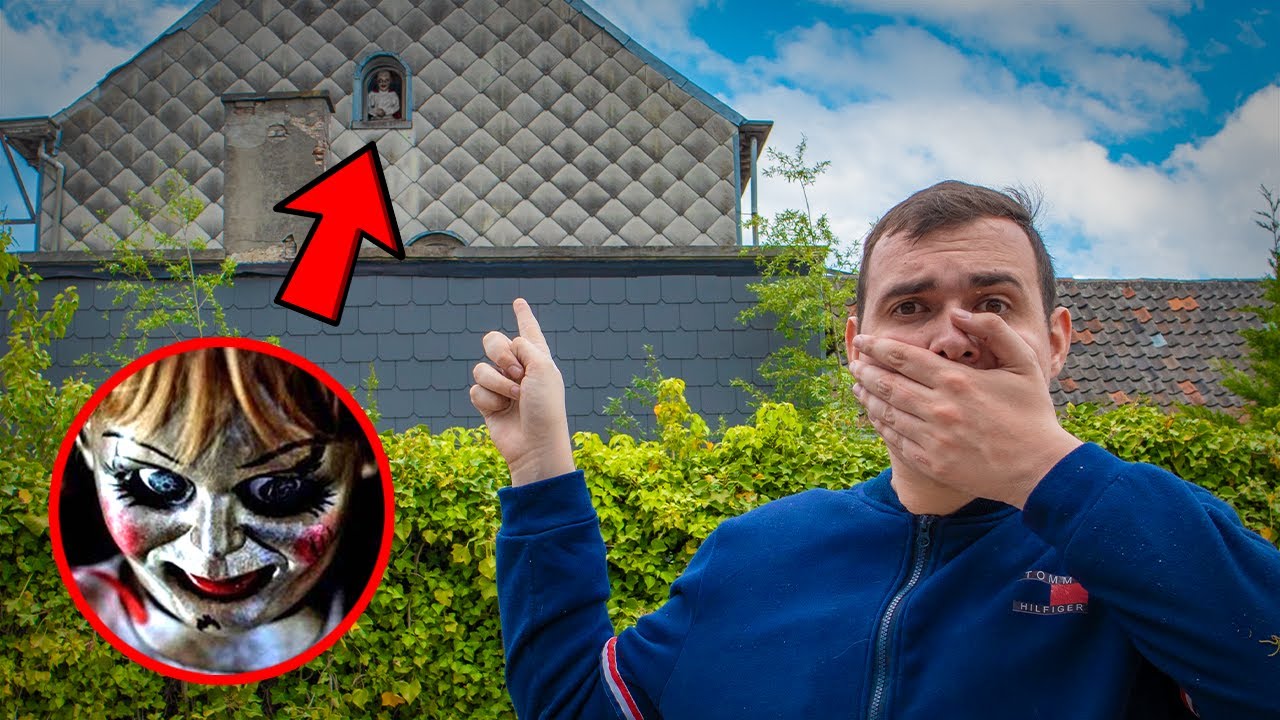 We zagen een VERLATEN SPOOKVILLA van ANNABELLE, en gingen naar BINNEN...! *DOMSTE KEUZE OOIT!*