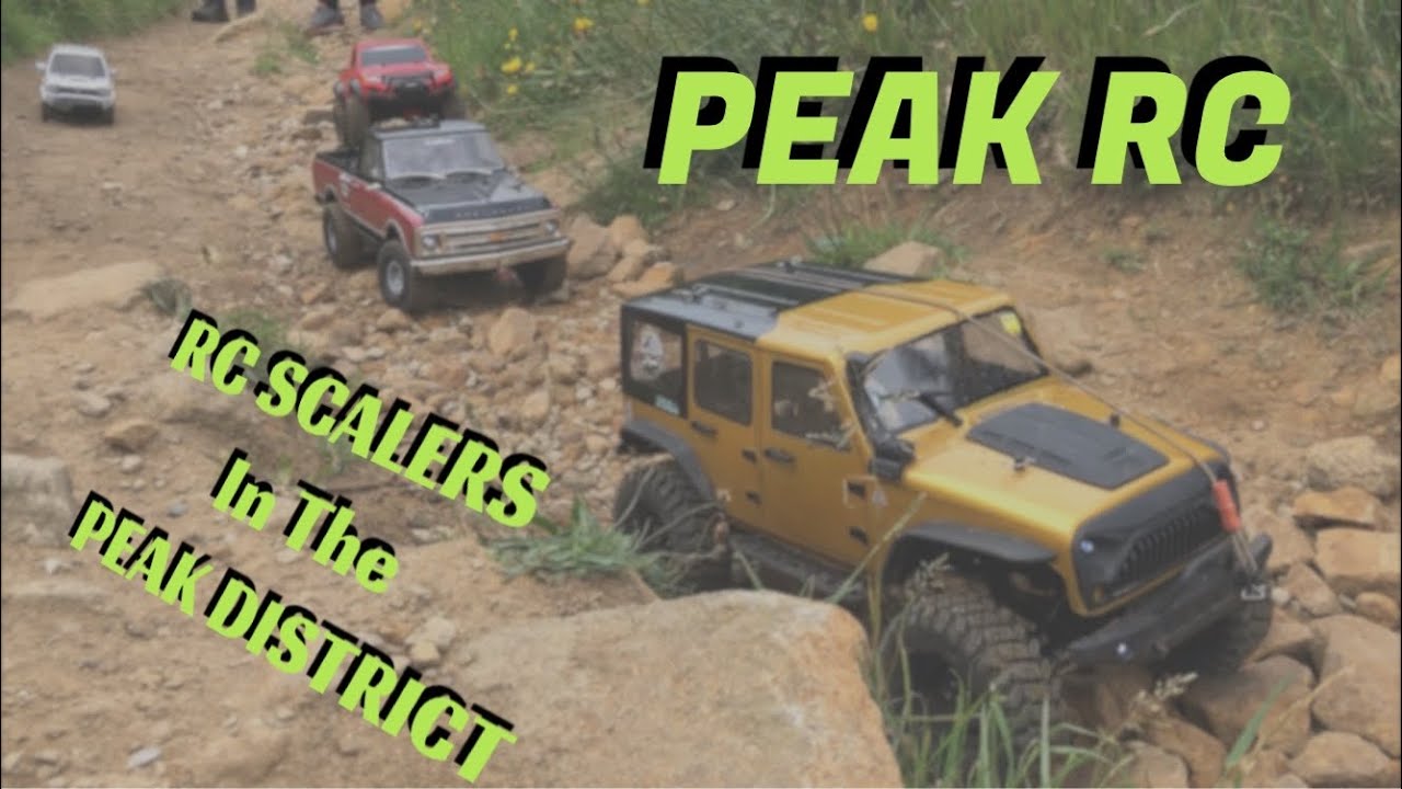 TRAXXAS TAMIYA AND ELEMENT RC CAR Peak District off roading