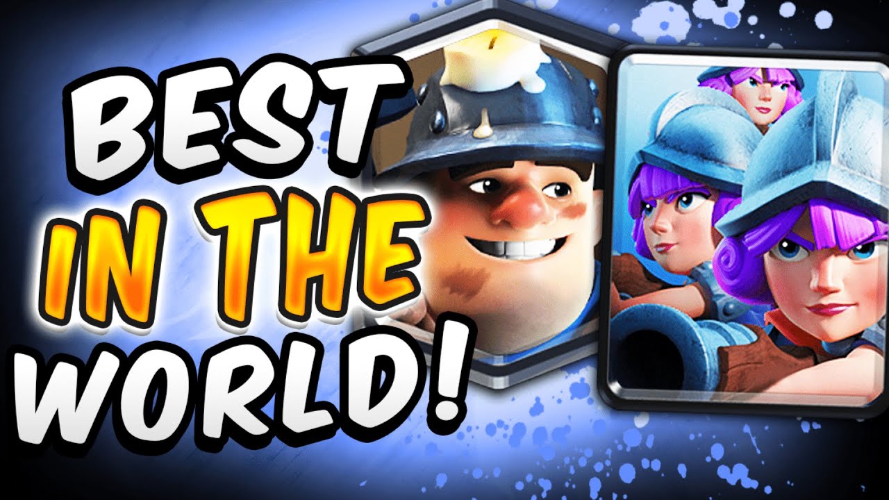 #1 PRO 3 MUSKETEER PLAYER IN WORLD CAN'T LOSE! — Clash Royale