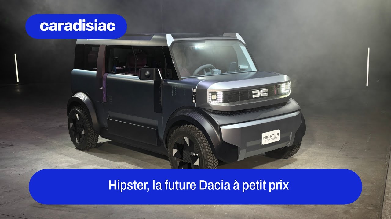 Dacia se lance dans la Kei Car avec le concept Hipster