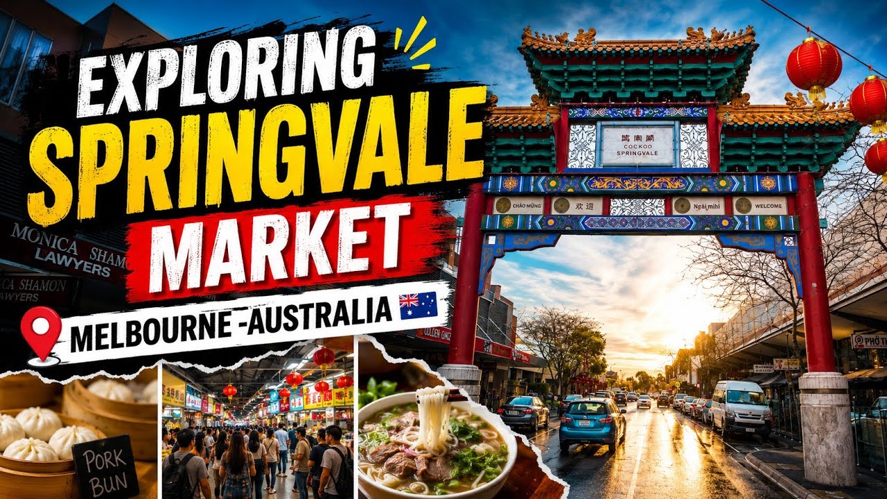 Exploring Springvale Market, Melbourne Australia