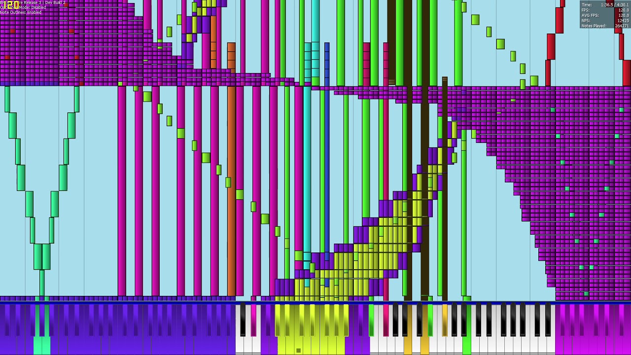 [Black MIDI] Heart and Soul vs BPFA PR3 Dev2 - 19.4 Million - Legit Run
