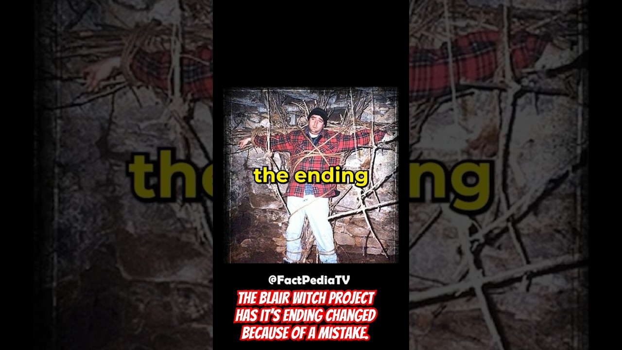 The Blair Witch Project had it&rsquo;s ending changed because of a cameraman mistake. , #movies