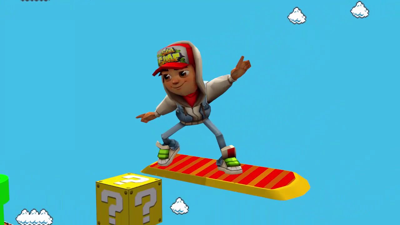 Super Mario vs Subway Surfers