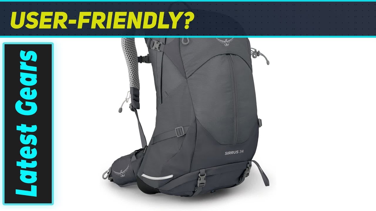 Osprey Sirrus 34: Идеальный женский походный рюкзак?