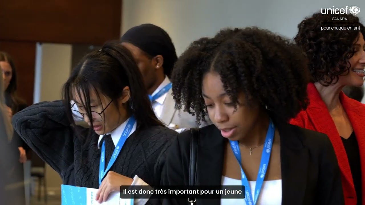 Sommet de la jeunesse d’UNICEF Canada 2024