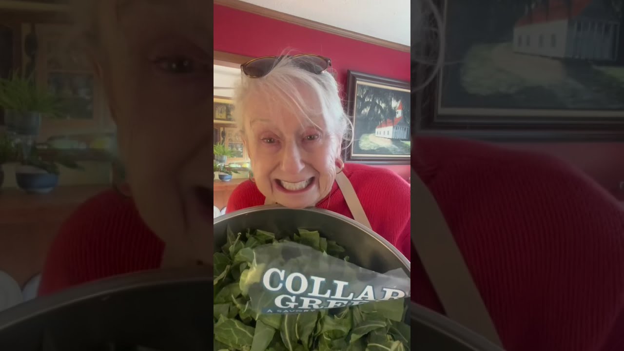 Collards vs broccoli | Cooking with Brenda Gantt