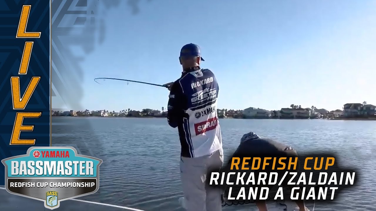 Ryan Rickard lands a giant with Chris Zaldian (REDFISH CUP CHAMPIONSHIP)