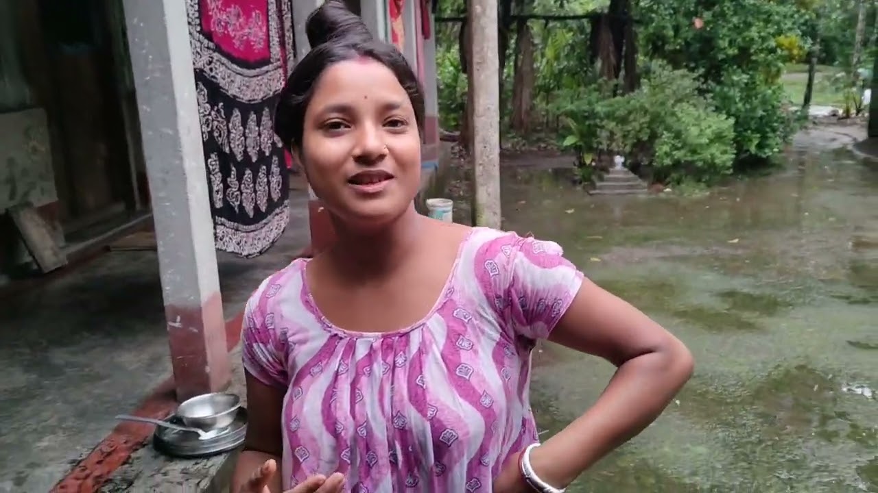 বৃষ্টির জন্য কোন কাজই হয়নি 🌧️🌧️