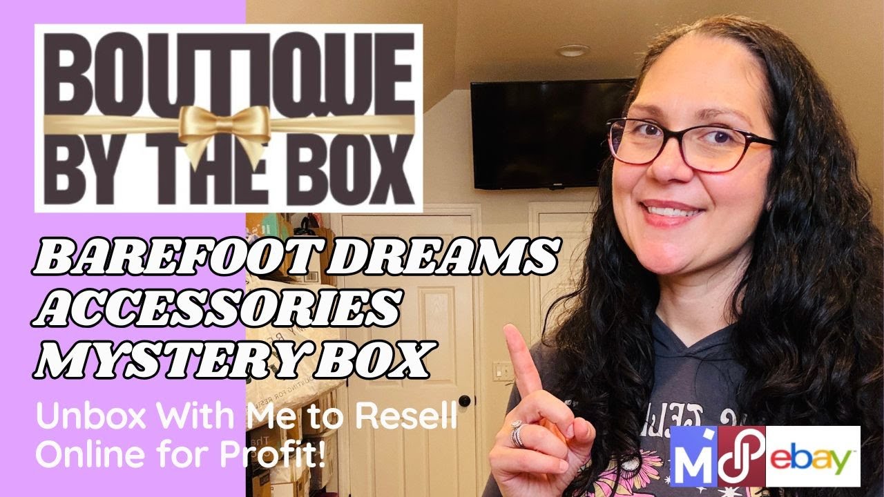 Unbox with Me - Boutique by the Box Barefoot Dreams Accessories Mystery Box  - Reselling for Profit