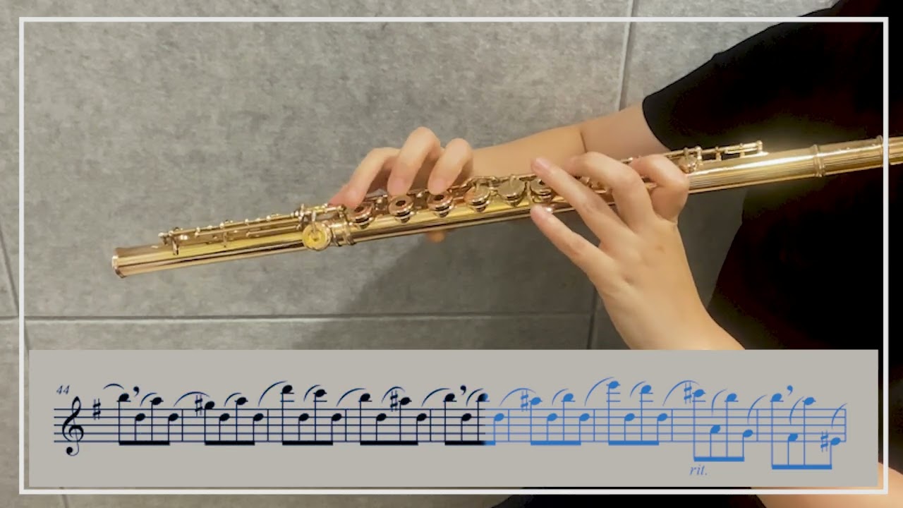 Gariboldi Flute Etudes  Op. 132  No. 6  G Major
