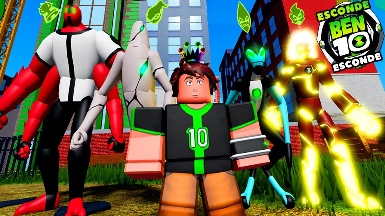 ROBLOX ! ESCONDE-ESCONDE NO BEN 10: COSMIC CHAOS COM ALIENS. (NOVA SÉRIE)!
