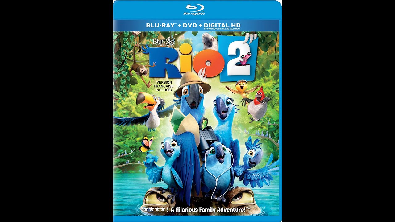 Opening to Rio 2 2014 Blu-Ray