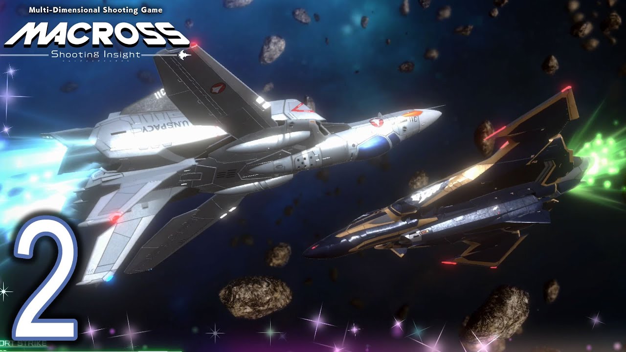 Macross Shooting Insight PS5 Gameplay - Part 2 - Stage 2: Area C - Domain of the Wind