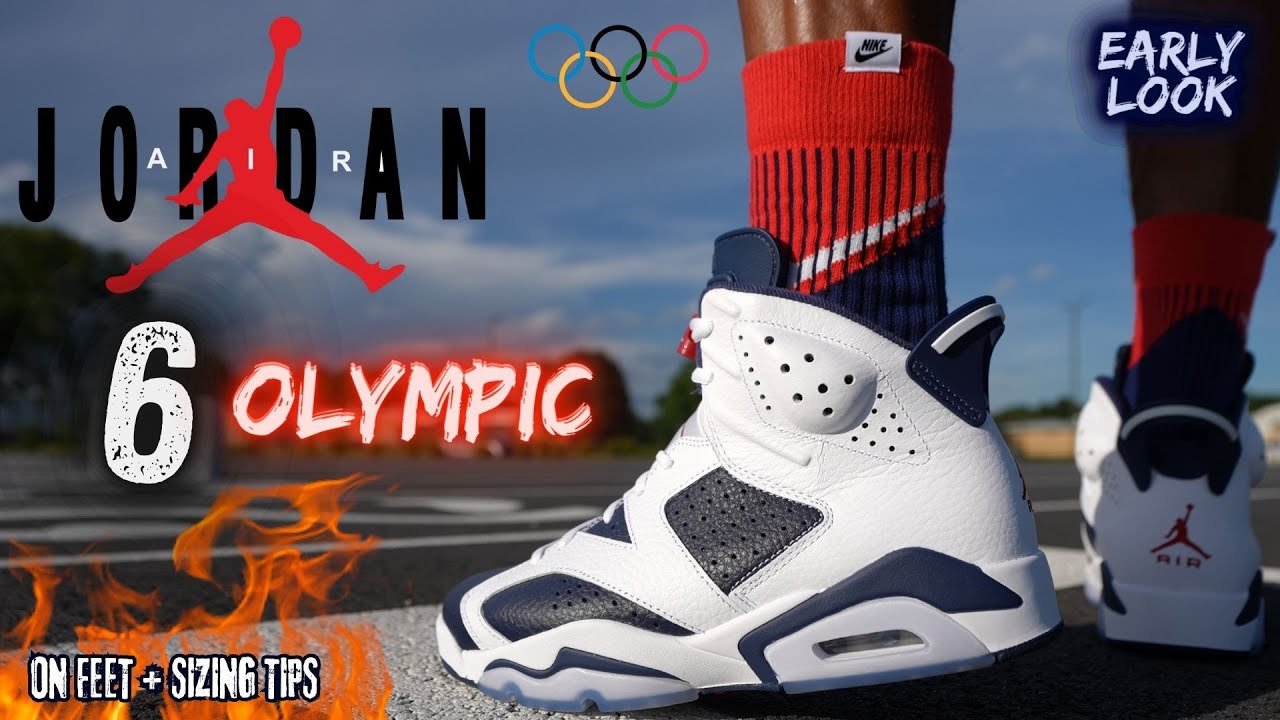 EARLY LOOK!! JORDAN 6 OLYMPIC ON FEET OVERVIEW W SIZING TIPS & DETAILS!! FT FASHIONNOVA
