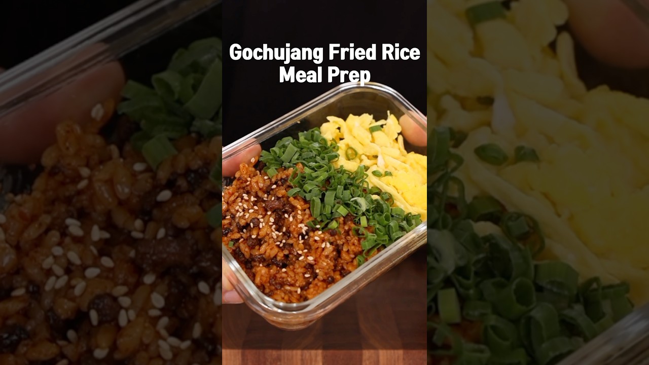 Gochujang Beef Fried Rice Meal Prep That Will Change Your LIFE!