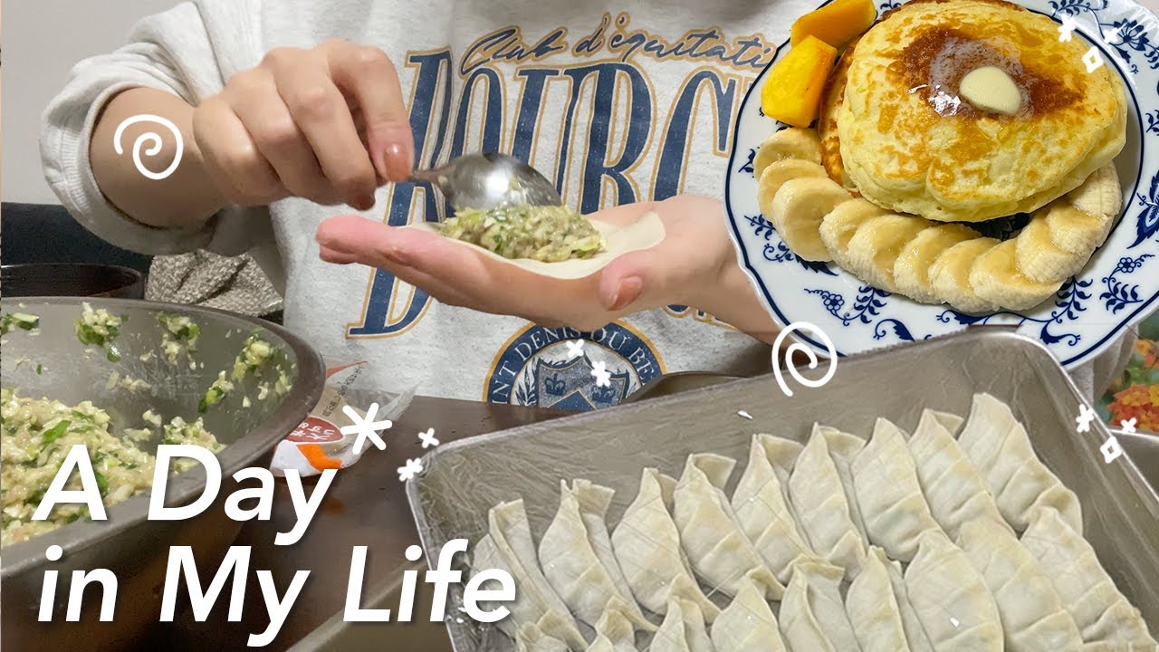 まもなく29歳。焦りと不安の中で、パンケーキと餃子を焼いた日🥞🥟vlog