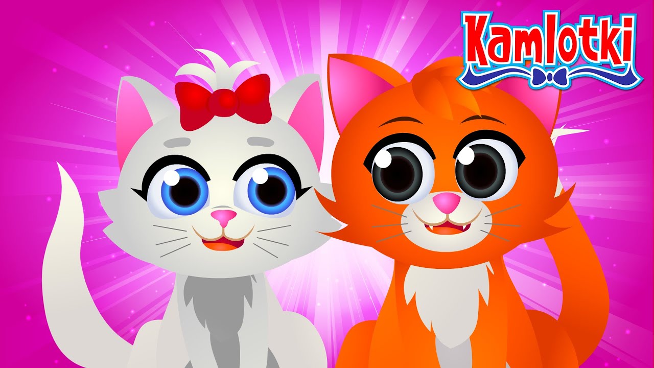 ZAKOCHANY KOT &ndash; Piosenka o kotkach 😻 Polskie piosenki dla dzieci | Kamlotki
